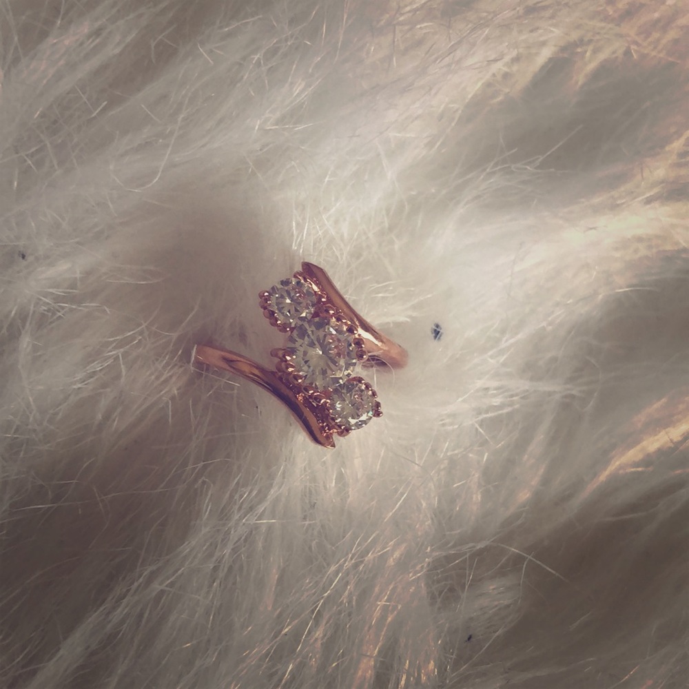 Rose gold ring